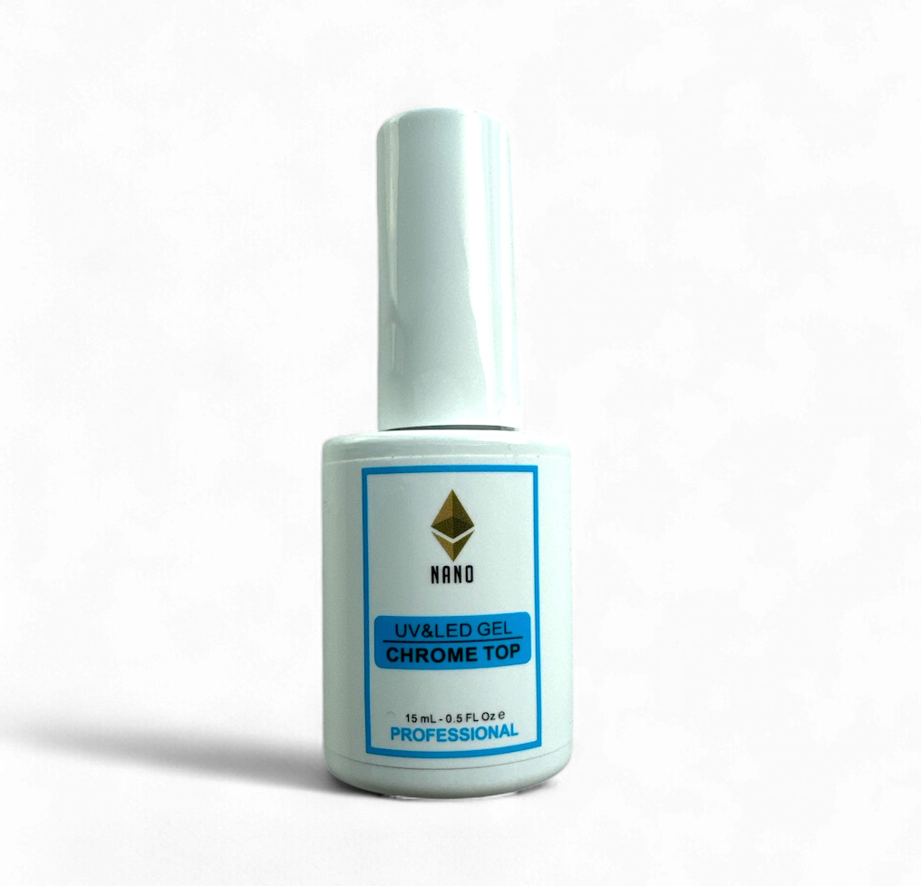 Nano UV & LED Gel Chrome Top - 15ml