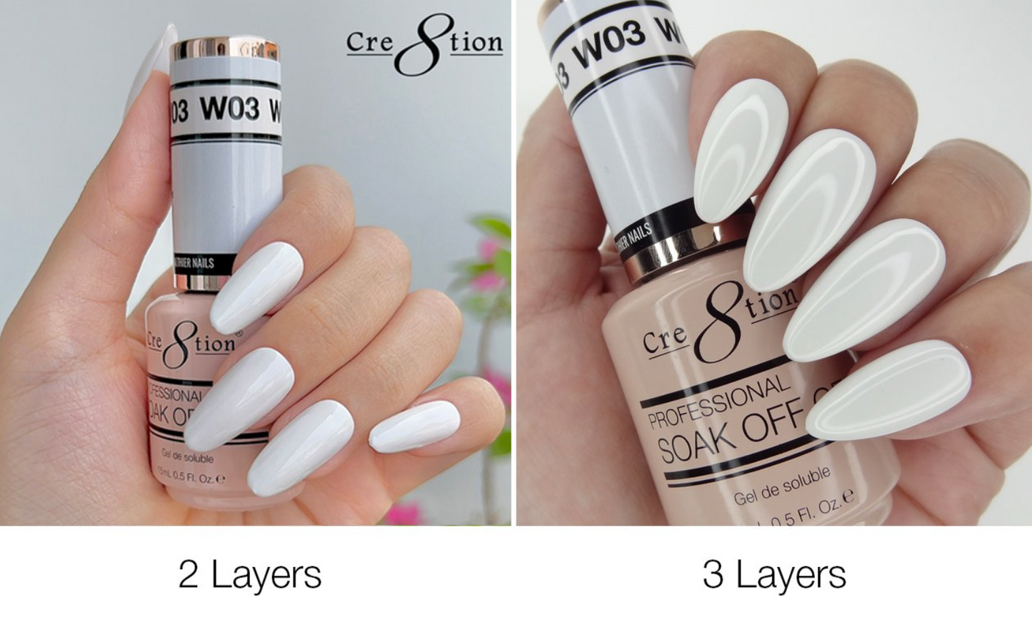 CRE8TION French Manicure W03