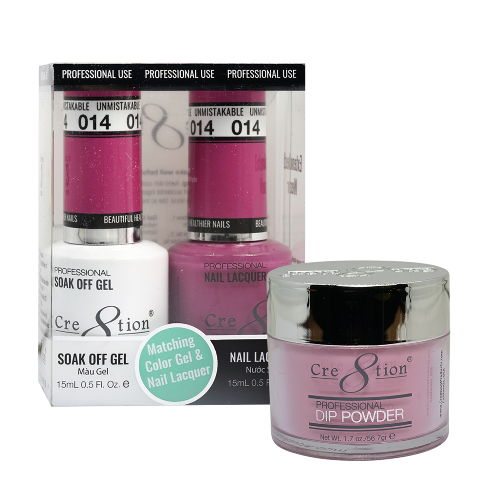 Cre8tion Matching Trio Set - 014 Unmistakable