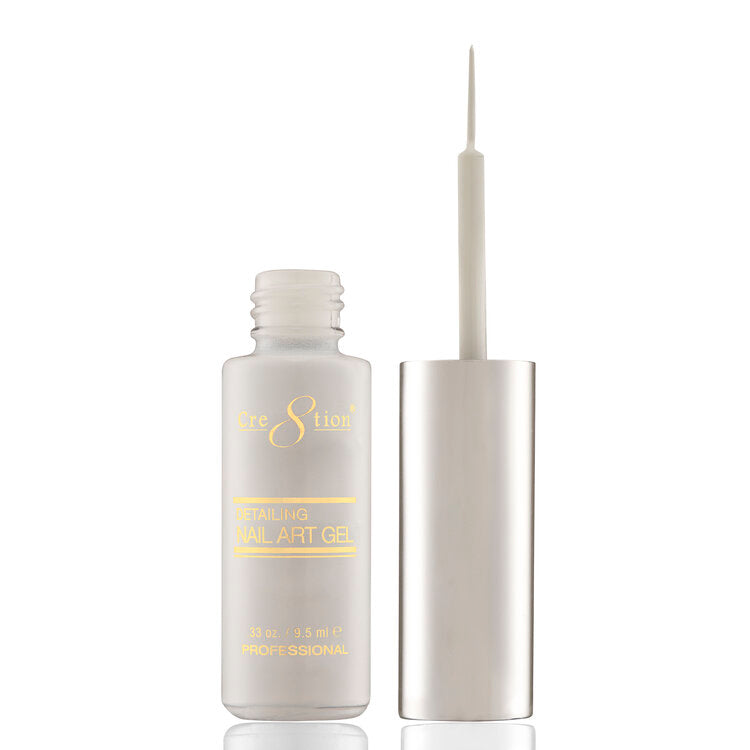 Cre8tion/ Igel/ Dnd Detailing Nail Art Gel - 02 White