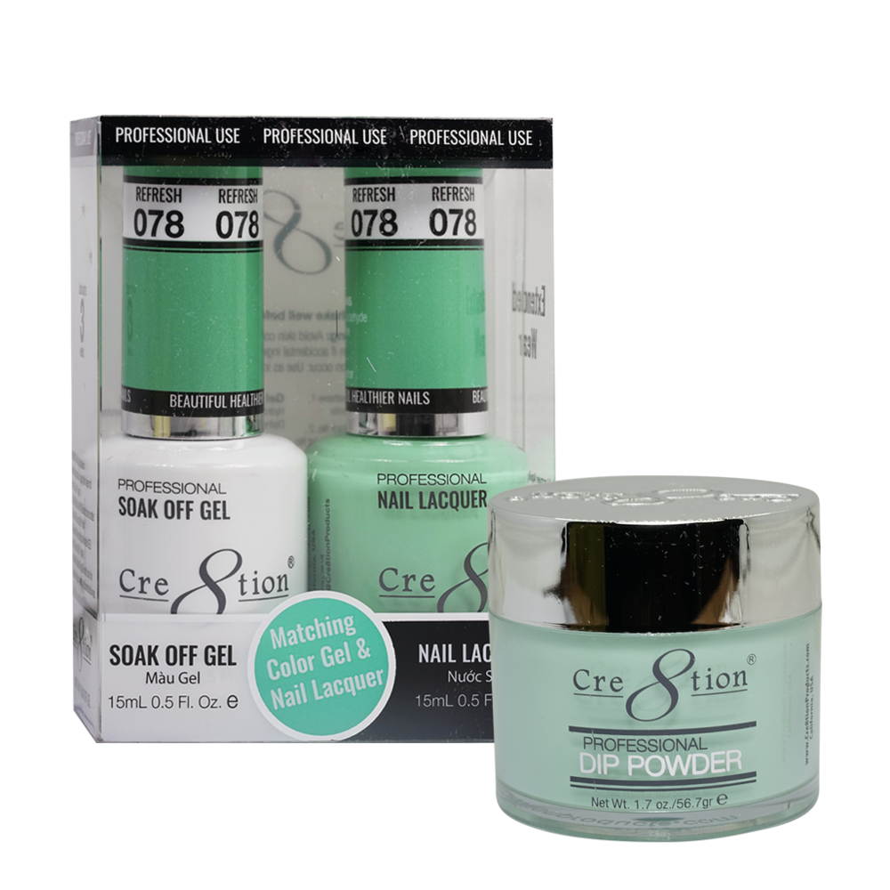 Cre8tion Matching Trio Set - 078 Refresh