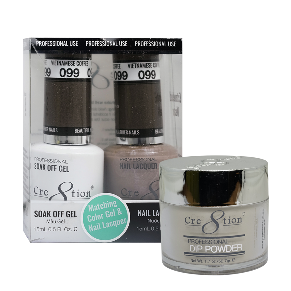 Cre8tion Matching Trio Set - 099 Vietnamese Coffee