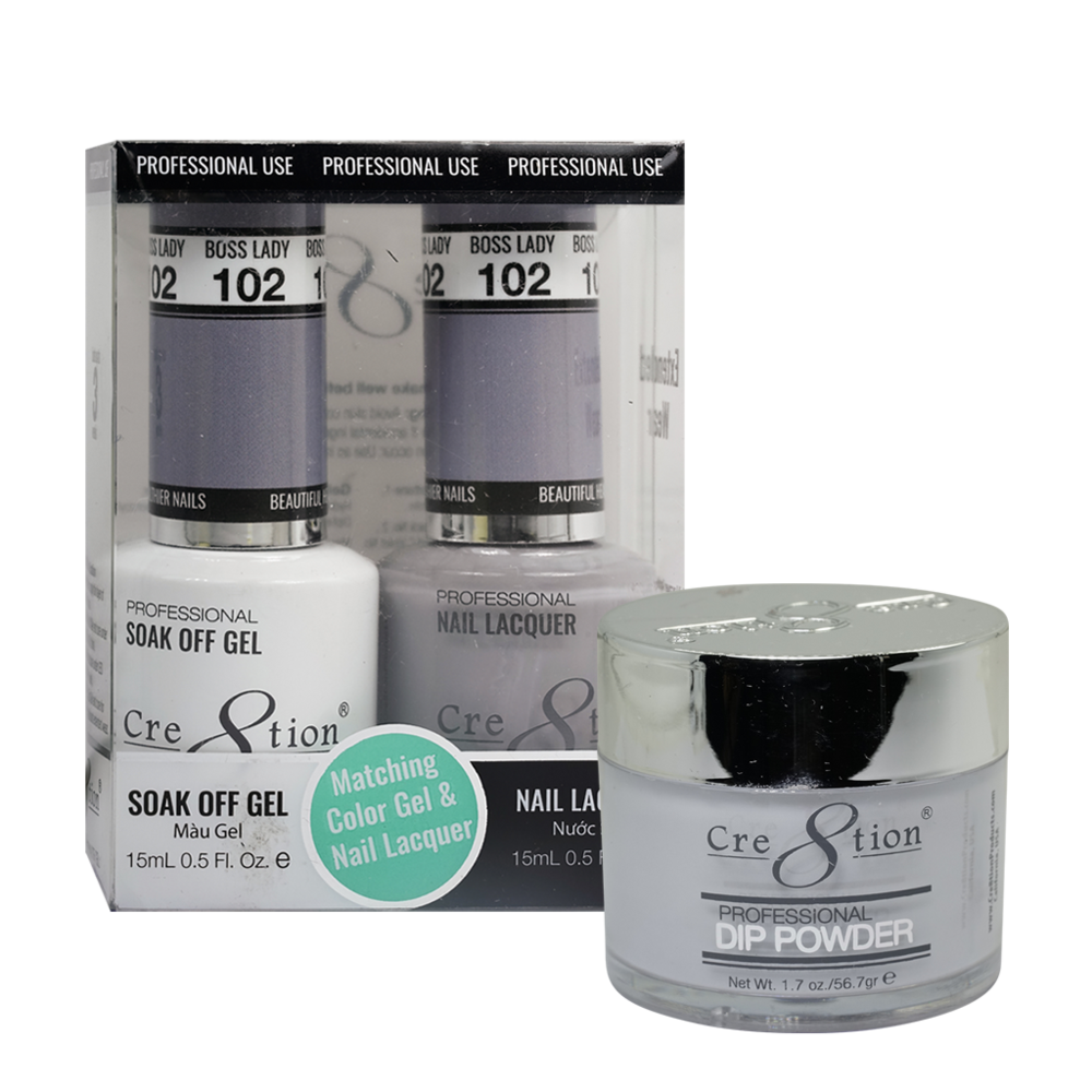 Cre8tion Matching Trio Set - 102 Boss Lady