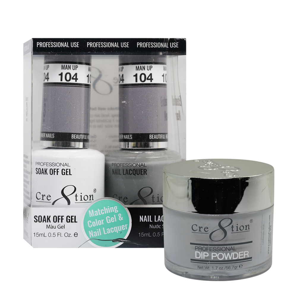 Cre8tion Matching Trio Set - 104 Man Up