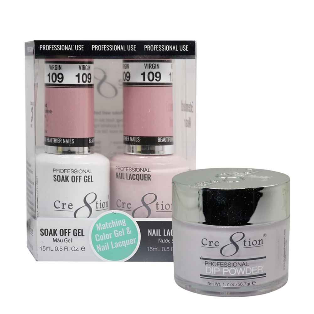 Cre8tion Matching Trio Set - 109 Virgin