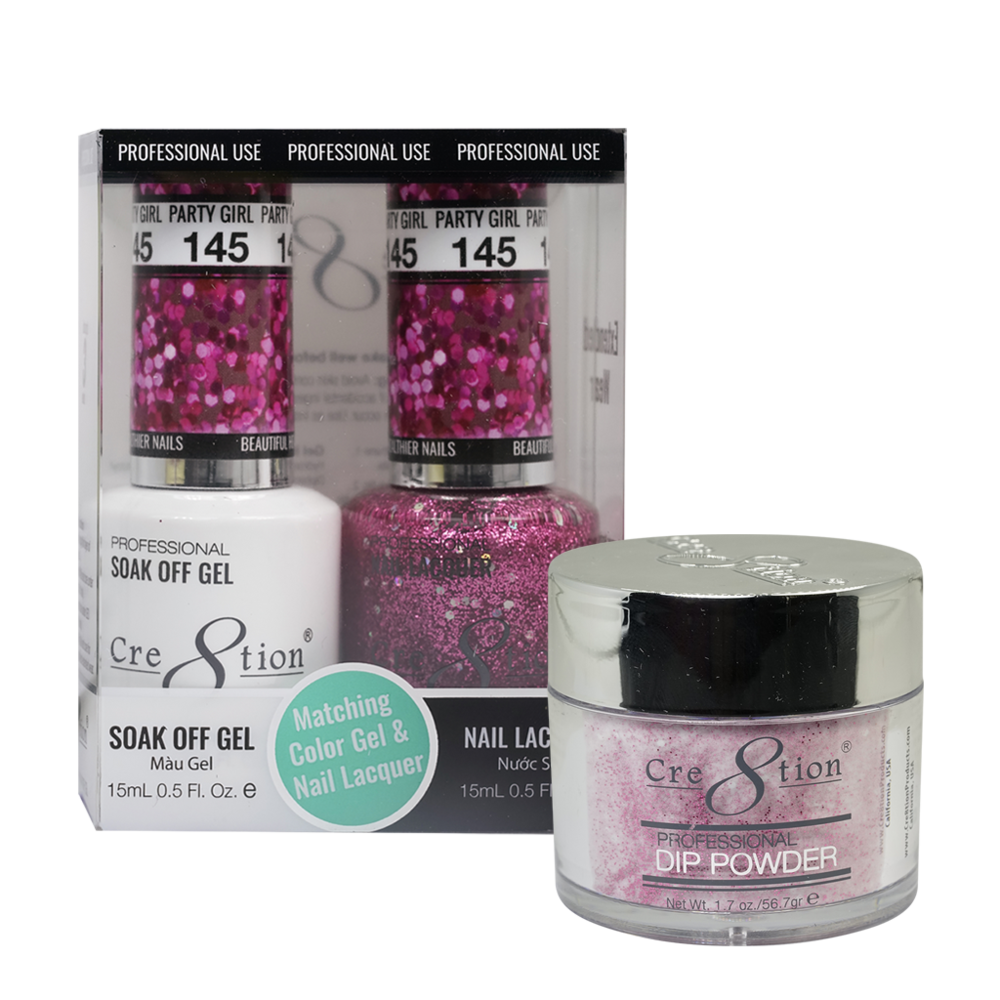 Cre8tion Matching Trio Set - 145 Party Girl