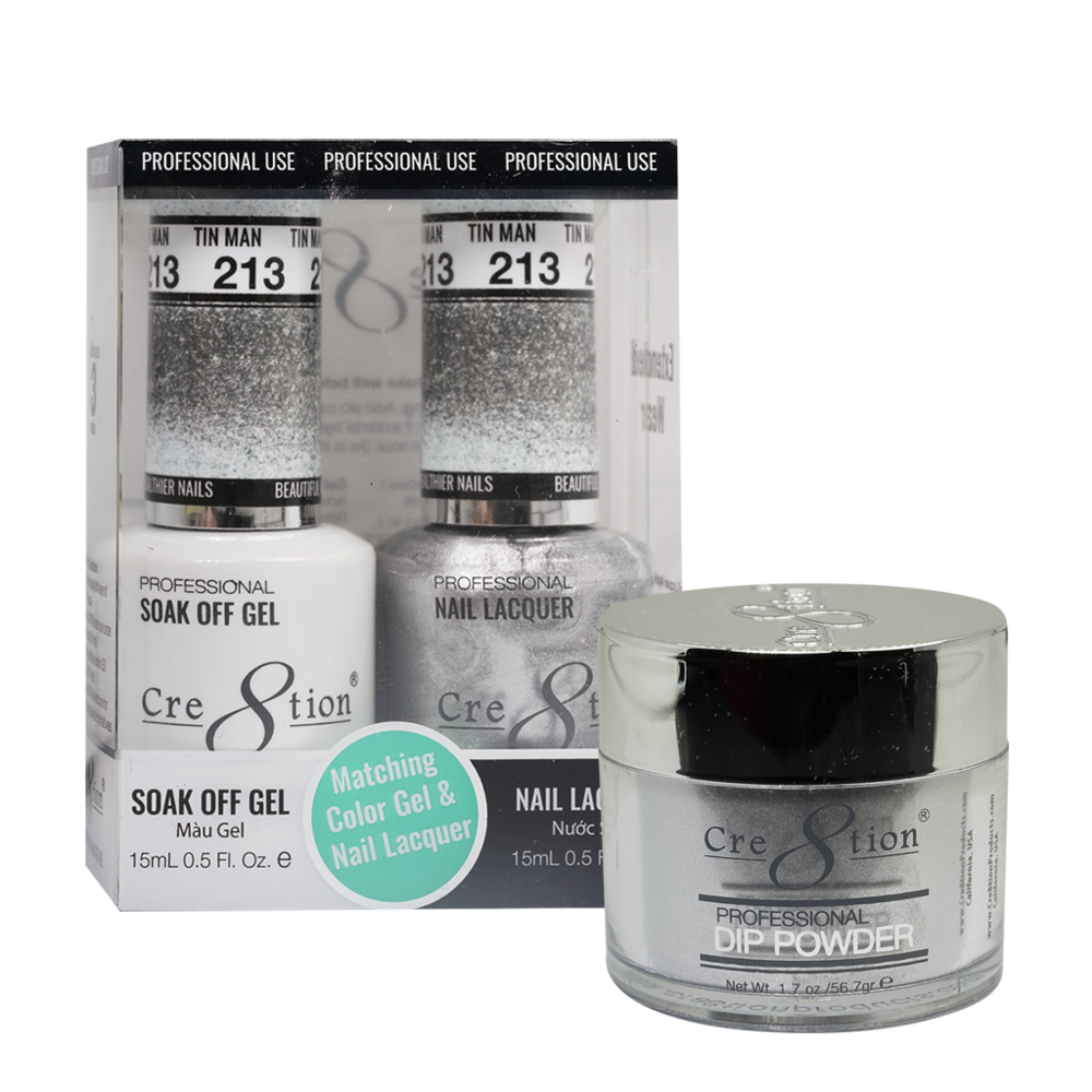 Cre8tion Matching Trio Set - 213 Tin Man
