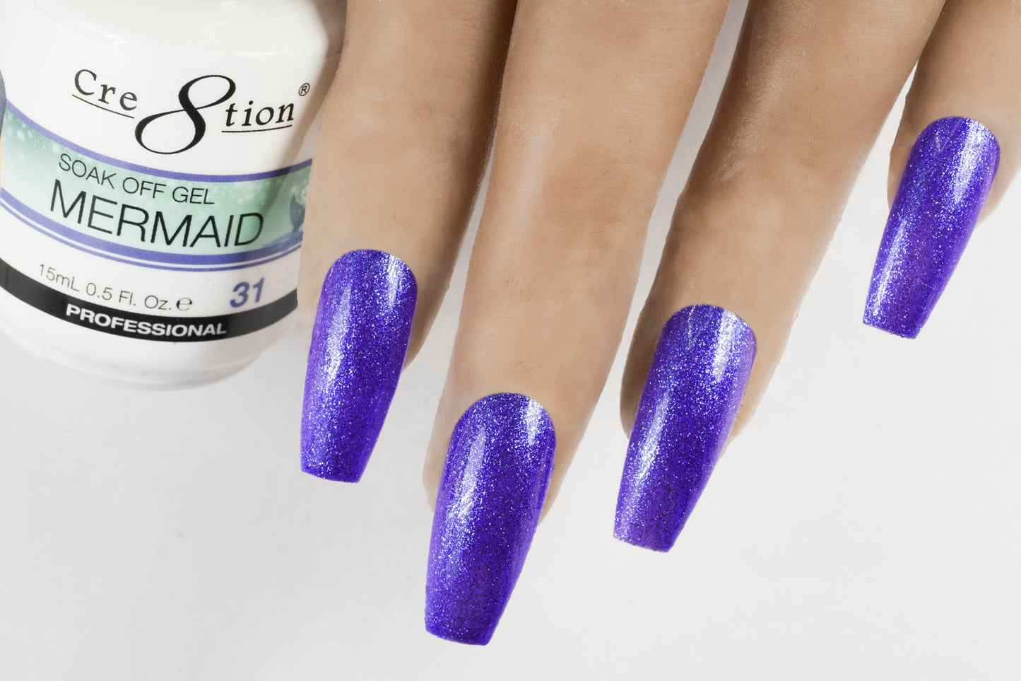 Cre8tion Mermaid Soak Off Gel - MM31