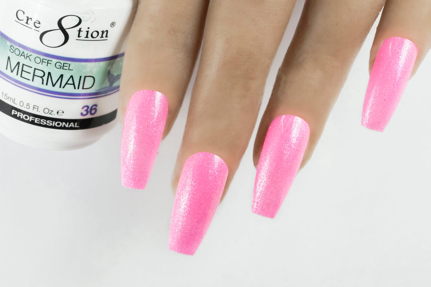 Cre8tion Mermaid Soak Off Gel - MM36