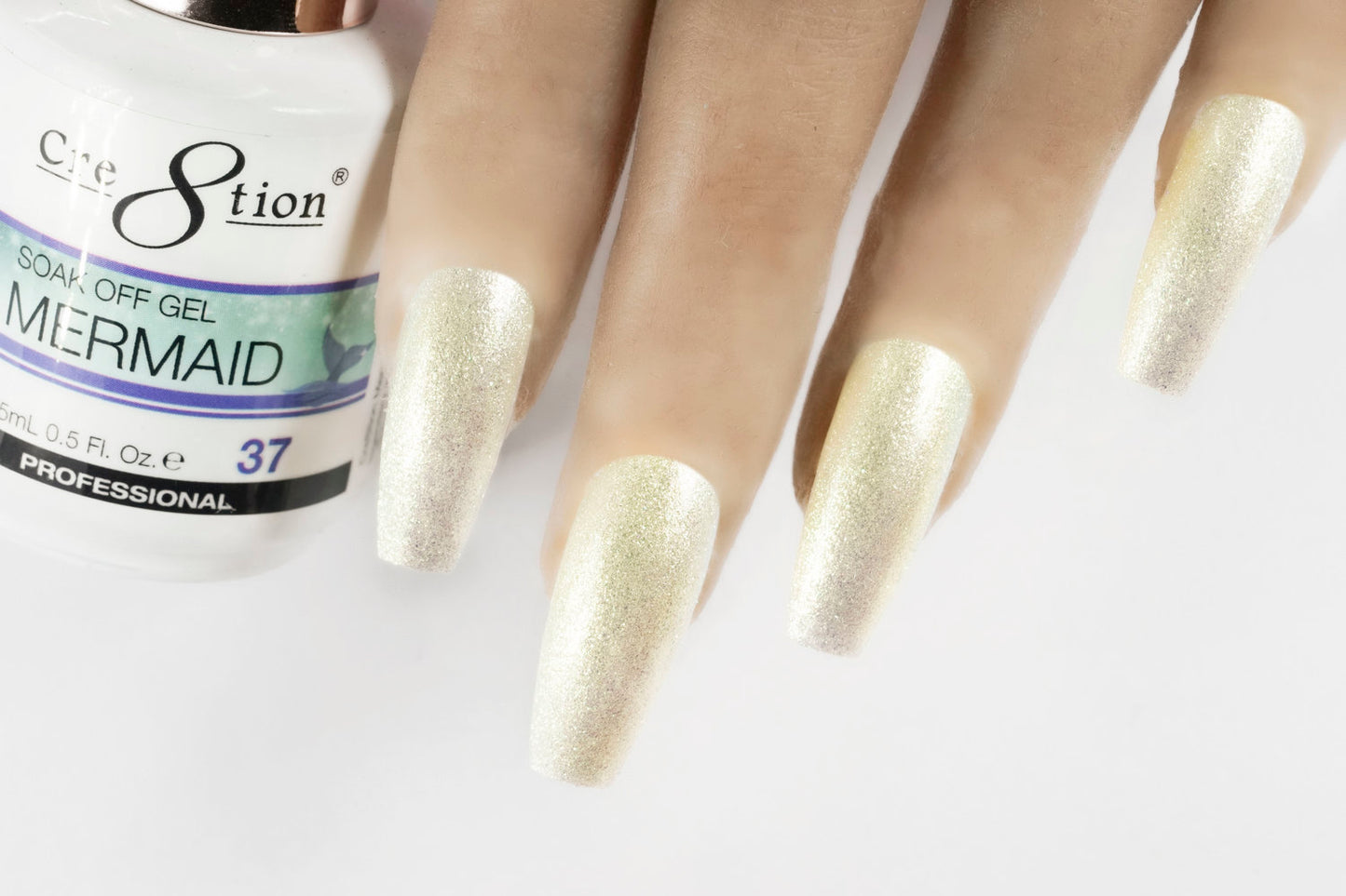 Cre8tion Mermaid Soak Off Gel - MM37