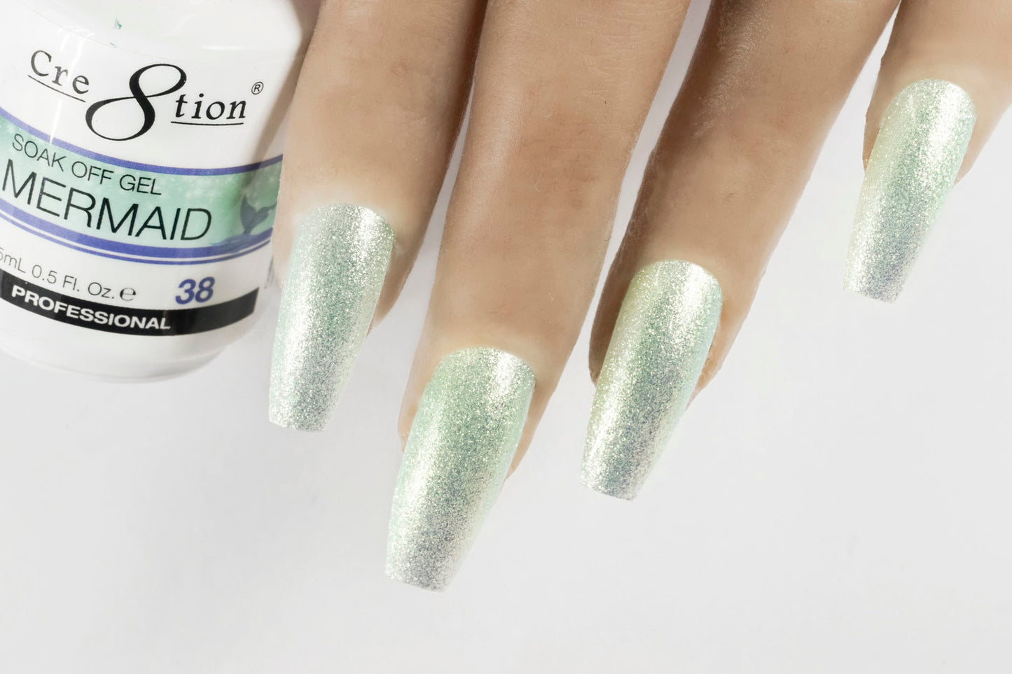 Cre8tion Mermaid Soak Off Gel - MM38