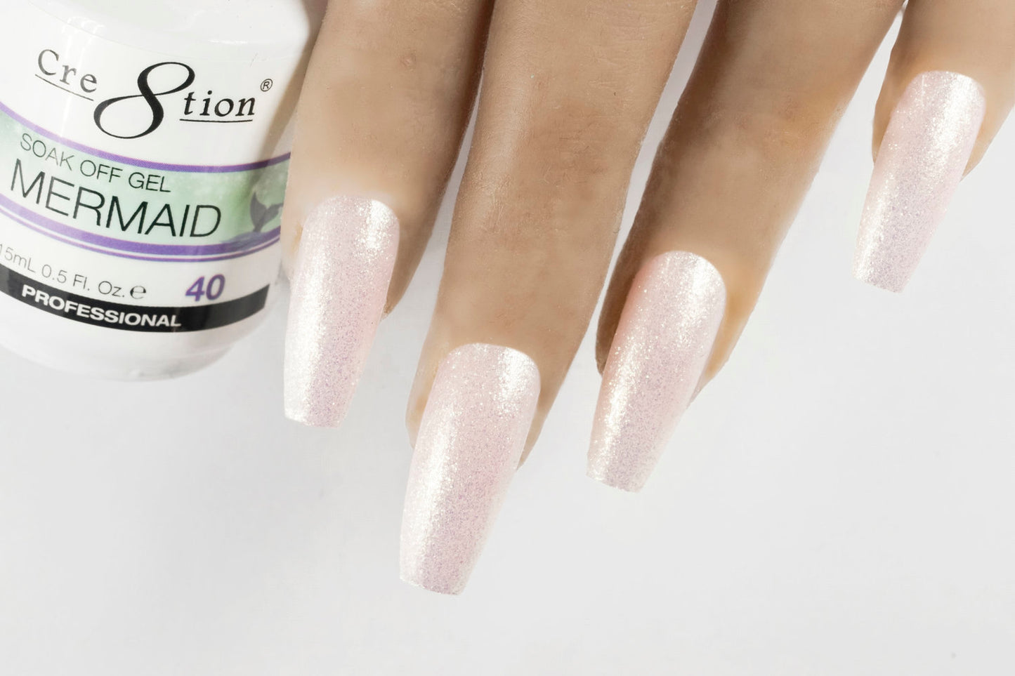 Cre8tion Mermaid Soak Off Gel - MM40