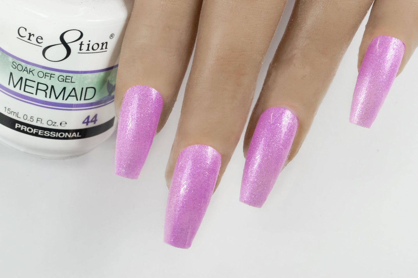 Cre8tion Mermaid Soak Off Gel - MM44