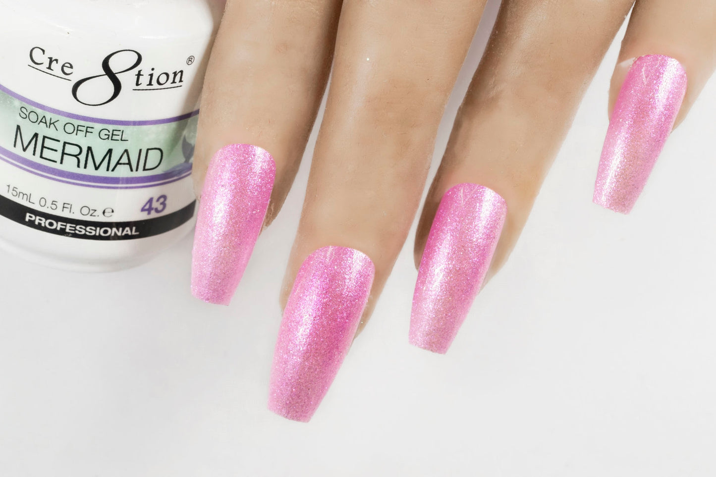 Cre8tion Mermaid Soak Off Gel - MM43
