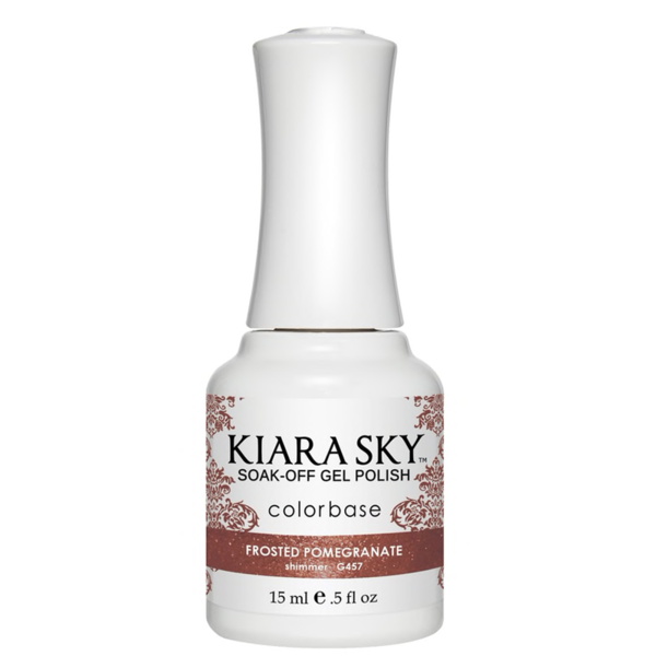 KIARA SKY Gel Polish - Frosted Pomegrante g457