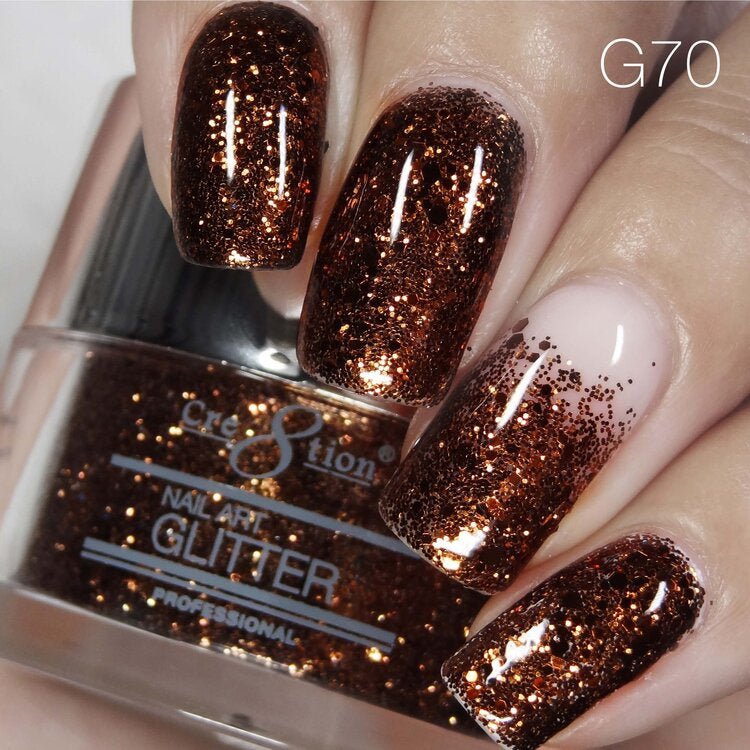 Cre8tion Nail Art Glitter - 70