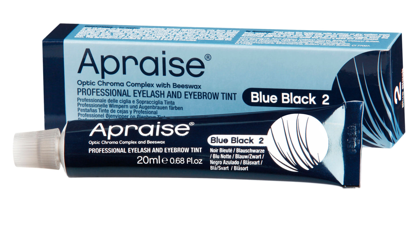 Apraise Professional Eyelash And Eyebrow Tint - 2 Blue Black