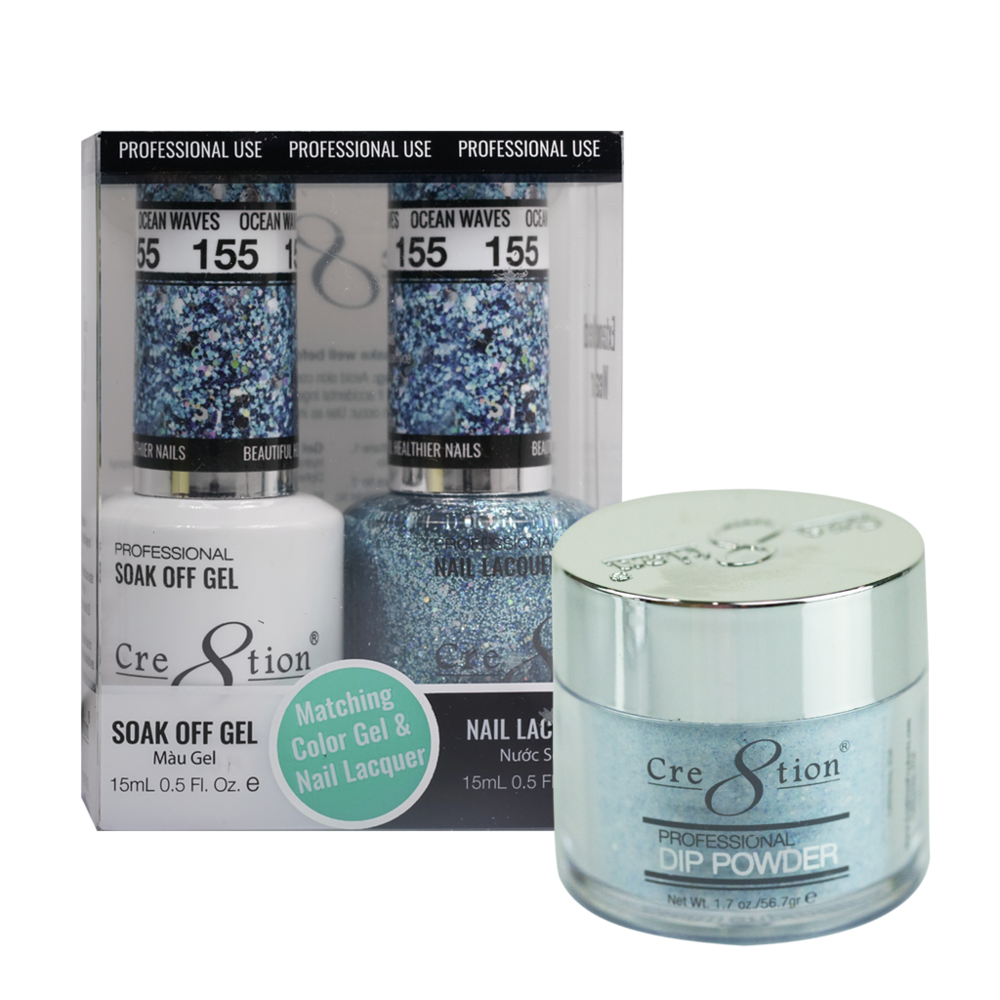Cre8tion Matching Trio Set - 155 Ocean Waves