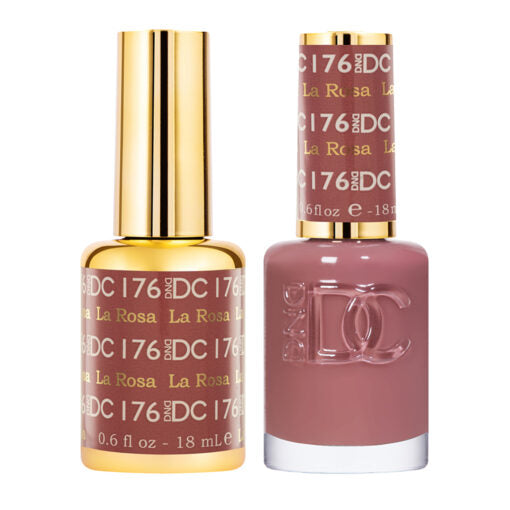 DND DC Duo Gel Polish-176 La Rosa
