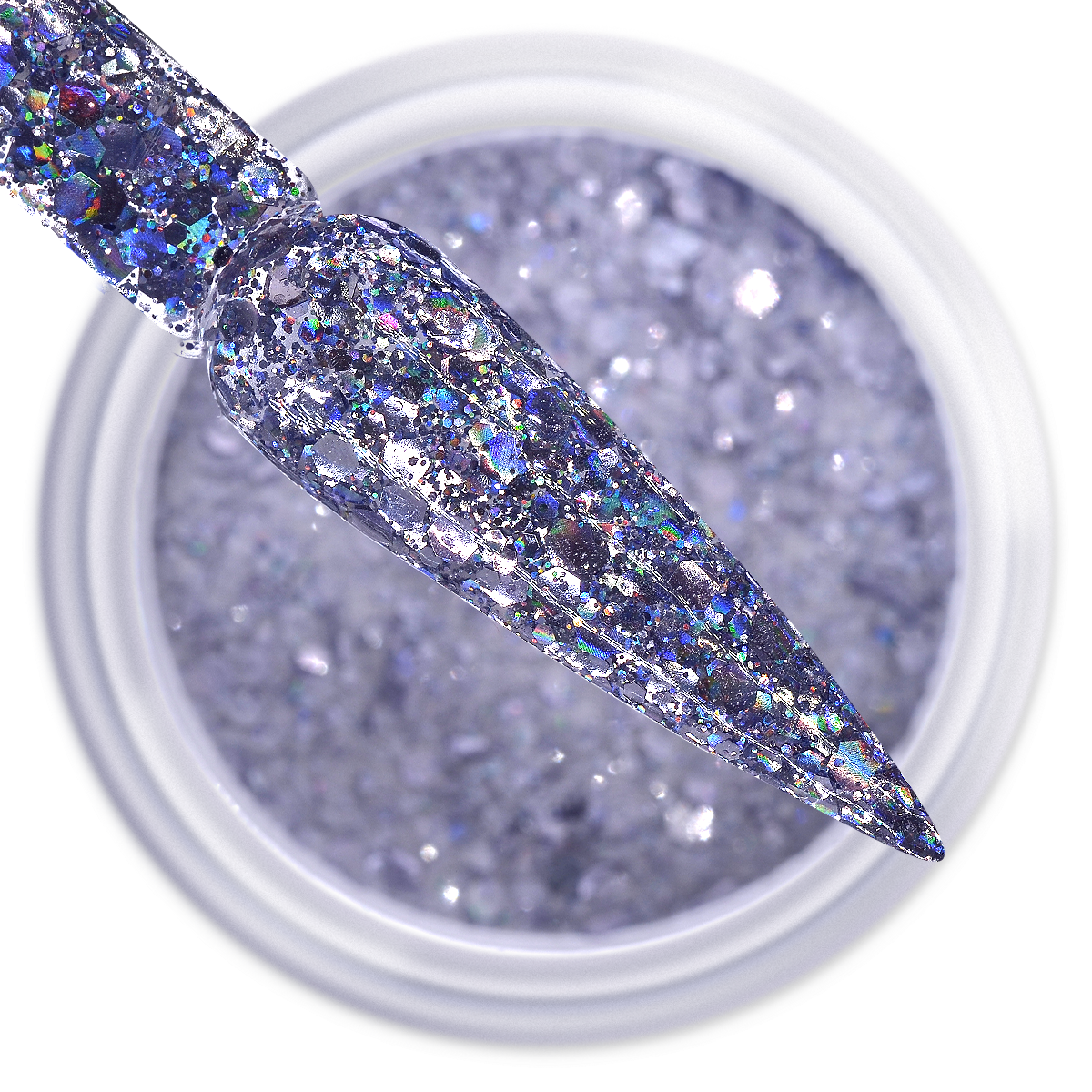 IGEL DIP & DAP POWDER - DIAMOND GLITTER - DG34 FLICKERING STARS