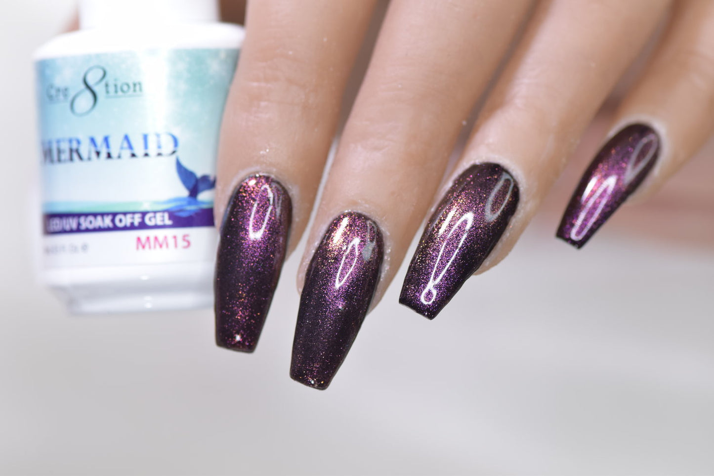 Cre8tion Mermaid Soak Off Gel - MM15