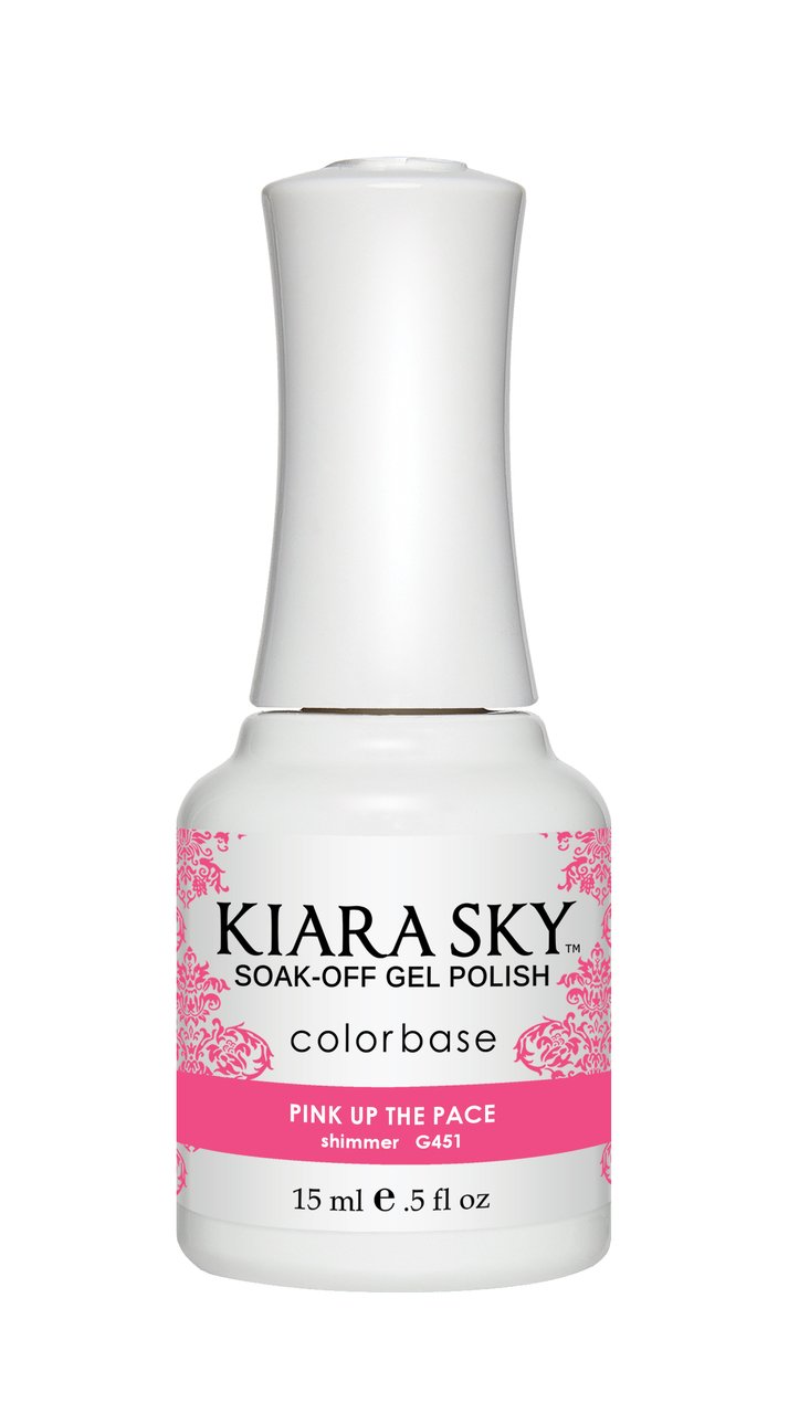 KIARA SKY Gel Polish - pink up the pace g451