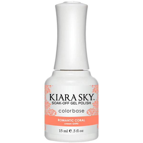 KIARA SKY Gel Polish - Romantic Coral G490