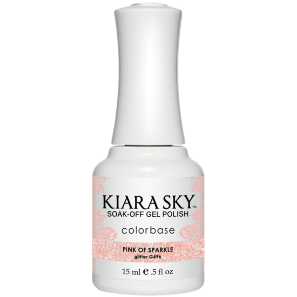 KIARA SKY Gel Polish - Pinking Of Sparkle G496