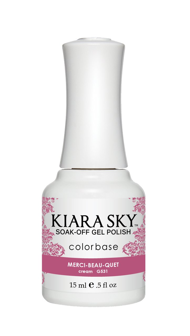 KIARA SKY Gel Polish - Merci-Beau-Quet G531