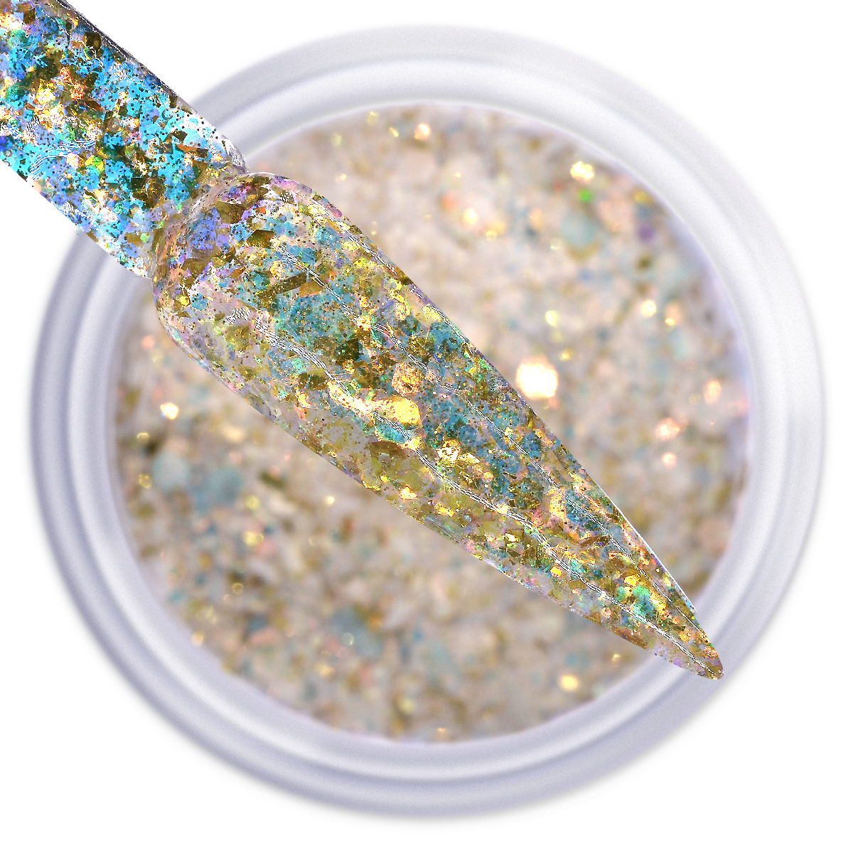 IGEL DIP & DAP POWDER - MERMAID GLITTER - MG05 STAR OF THE SEA
