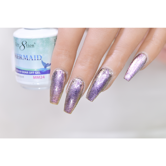 Cre8tion Mermaid Soak Off Gel - MM24
