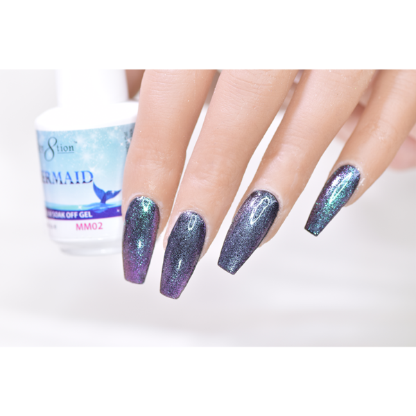 Cre8tion Mermaid Soak Off Gel - MM02