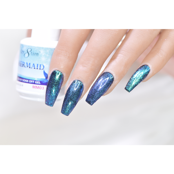 Cre8tion Mermaid Soak Off Gel - MM03