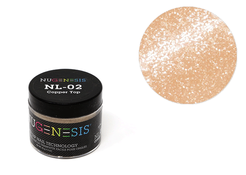 Nugenesis Dipping Powder 2oz - NL 02 Copper Top