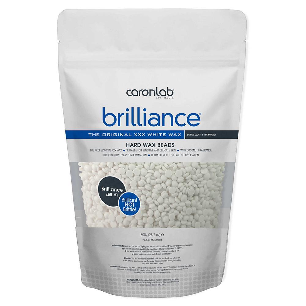 Caronlab Brilliance Hard Wax Beads - White 800g