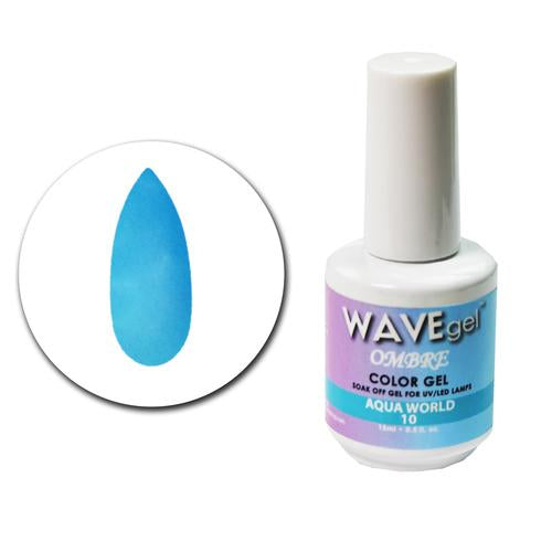 WAVEGEL Ombre Gel # 10 Aqua World