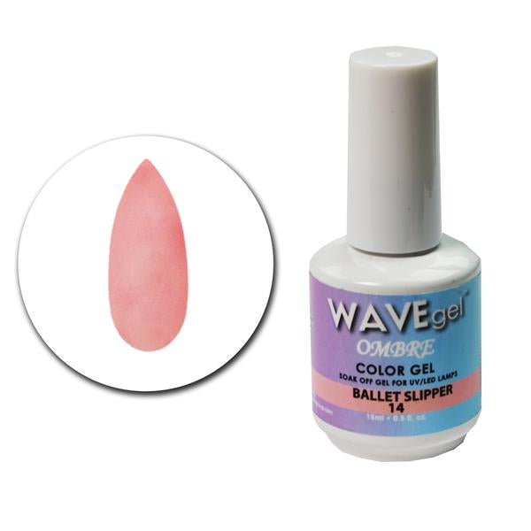 WAVEGEL Ombre Gel # 14 Ballet Slipper