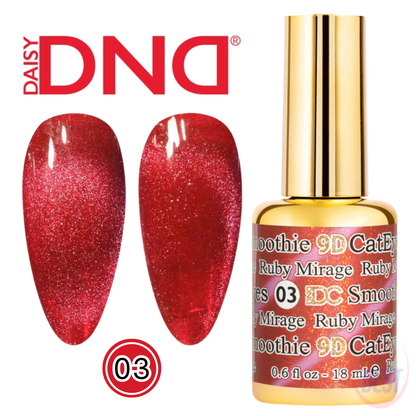 DND DC 9D Cat Eye Smoothie #03 – Ruby Mirage