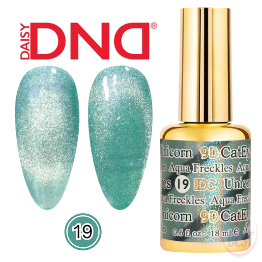 DND DC 9D Cat Eye Unicorn #19 – Aqua Freckles