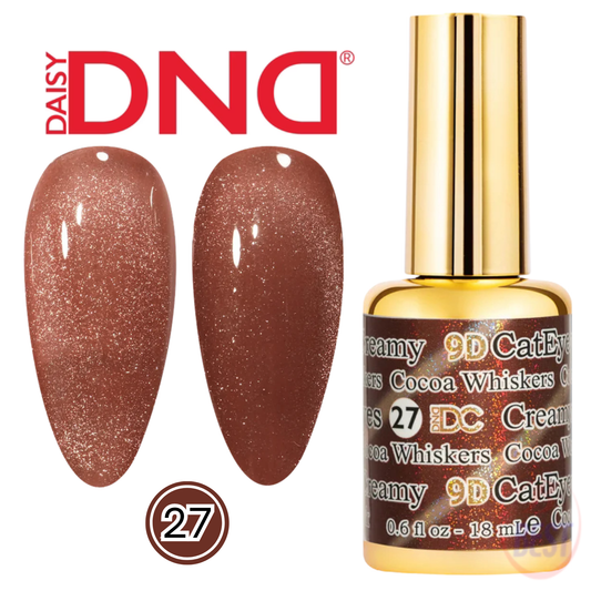 DND DC 9D Cat Eye Creamy Nude #27 – Cocoa Whiskers