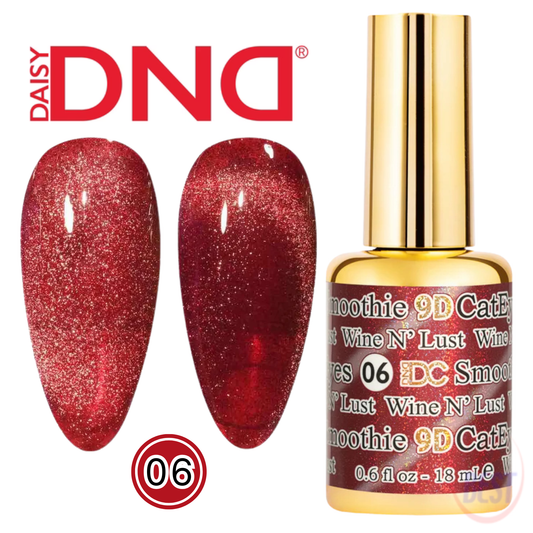 DND DC 9D Cat Eye Smoothie #06 – Wine N’ Lust