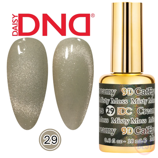 DND DC 9D Cat Eye Creamy Nude #29 – Misty Moss