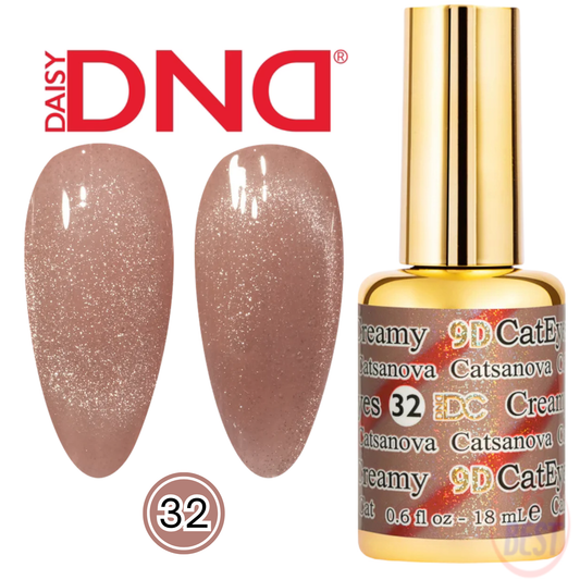 DND DC 9D Cat Eye Creamy Nude #32 – Catsanova