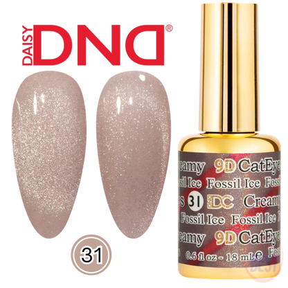 DND DC 9D Cat Eye Creamy Nude #31 – Fossil Ice