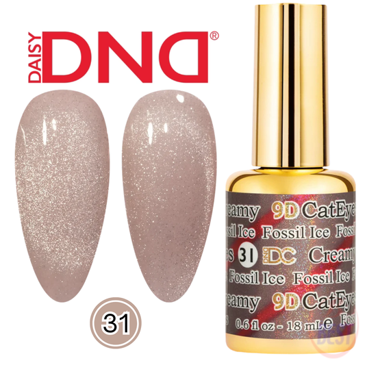 DND DC 9D Cat Eye Creamy Nude #31 – Fossil Ice