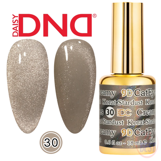 DND DC 9D Cat Eye Creamy Nude #30 – Korat Stardust