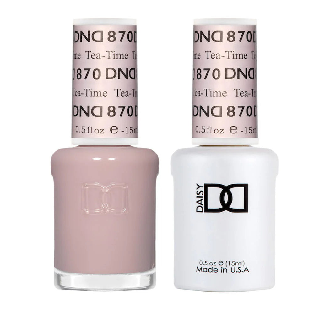 DND DC Duo Gel Polish-870 Tea Time