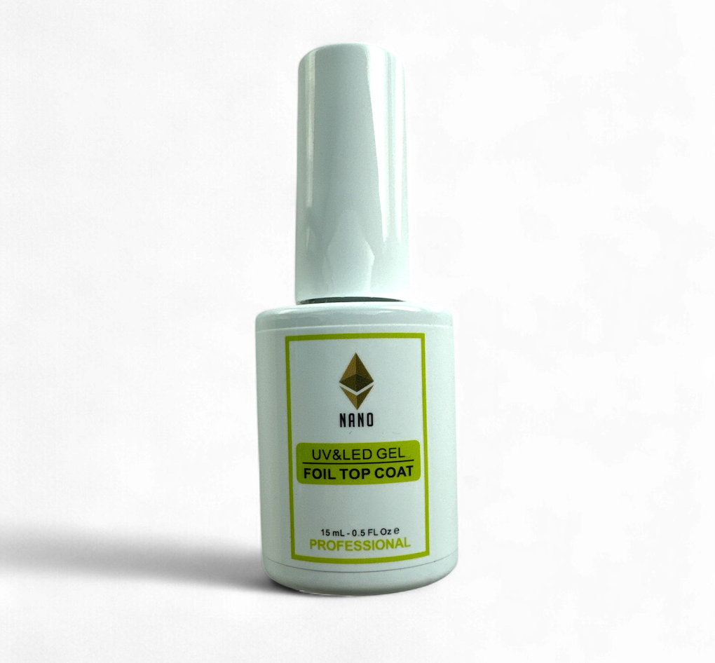 Nano UV & LED Foil Top Coat - 15ml