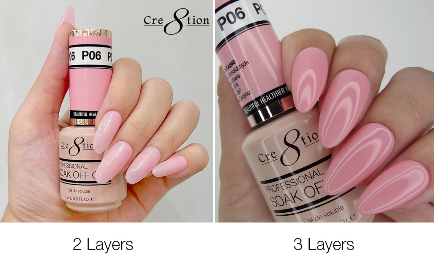 CRE8TION French Manicure P06