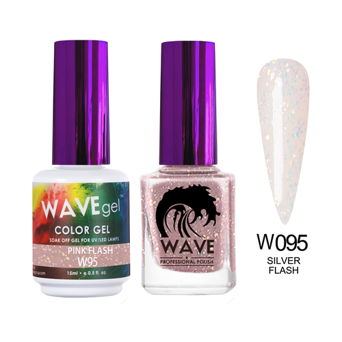 SIMPLICITY DUO #P095 PINK FLASH SILVER FLASH